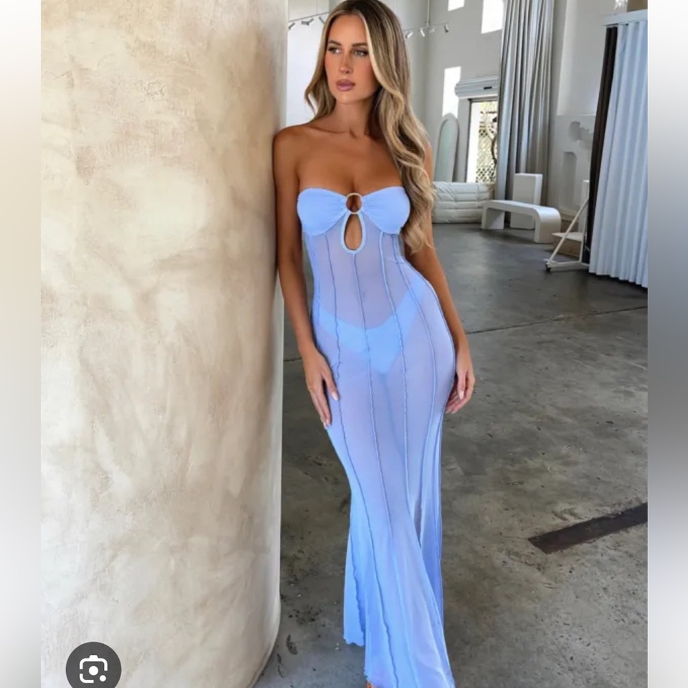 Outcast MONTANA MAXI DRESS LILAC